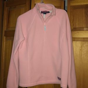 Vineyard Vines Pink Fleece- Size Medium